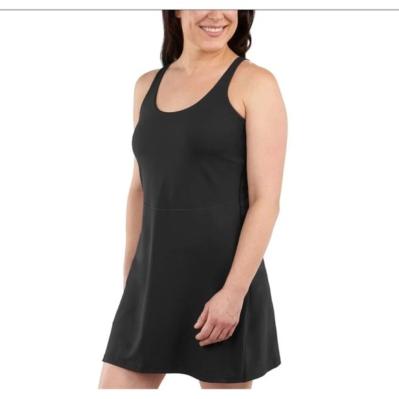 Elle Sport Tops - Elle Sport Women's Active Tank Dress New Women's Black Size XL